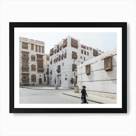 Jeddag Old City In Saudi Arabia Art Print