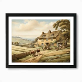 Country Cottage 3 Art Print