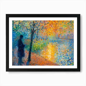 Contemporary Artwork Inspired By Georges Seurat 3 Art Print