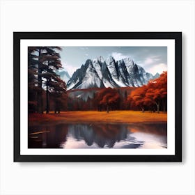 Autumn Landscape 3 Art Print