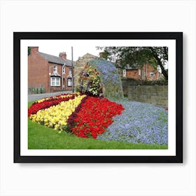 Flower Garden Art Print