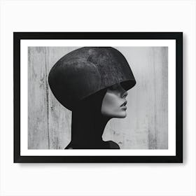 Woman In A Hat 4 Art Print