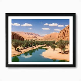 Desert Landscape 9 Art Print