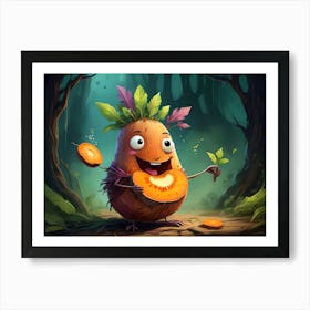 Happy Harvest Brew #2 1 Art Print