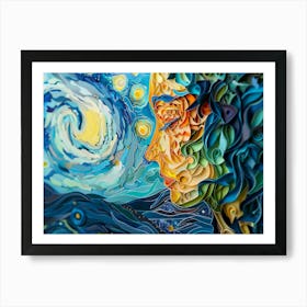 Starry Night 4 Art Print