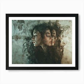 Portrait Of A Woman 72 Art Print