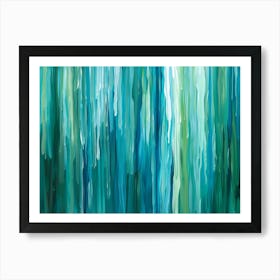 Abstract Painting 1015 Art Print