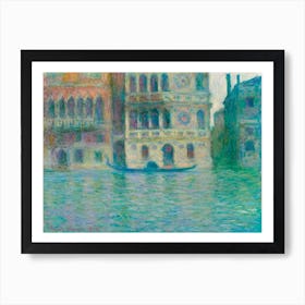 Venice, Palazzo Dario (1908), Claude Monet Art Print