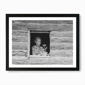 Untitled Photo, Possibly Related To Jack Whinery S Daughter Setting Pot Plant In Window, This Is The Window In The Art Print