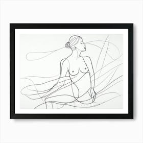 Nude Woman 6 Art Print