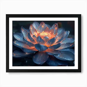 Lotus Flower 80 Art Print