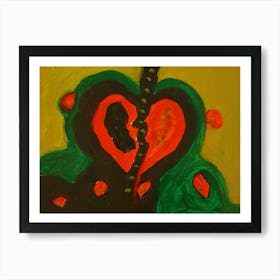 Heart Of Green Art Print