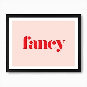 Fancy Art Print