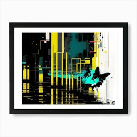 Abstract Cityscape 13 Art Print