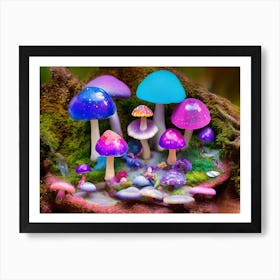 Gleam Garden Getaway Art Print