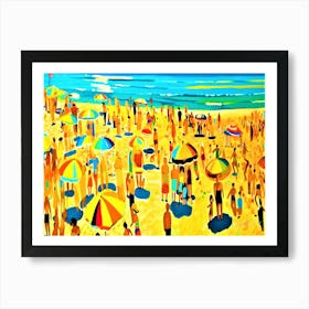 Beach Aesthetic - City Beach Art Print