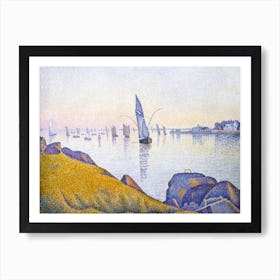 Evening Calm, Concarneau, Opus 220, Georges Seurat Art Print