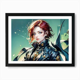 cute girl 1 Art Print