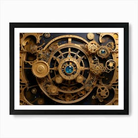 Clockwork Paintings Art Print Art Print