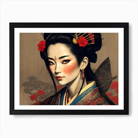 Geisha 18 Art Print