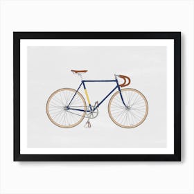 Fixie Bicycle Art Print