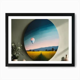 Hot Air Balloon Art Print