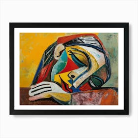 Contemporary Artwork Inspired By Pablo Picasso 3 Art Print