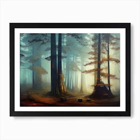 Twilight Forest 6 Art Print