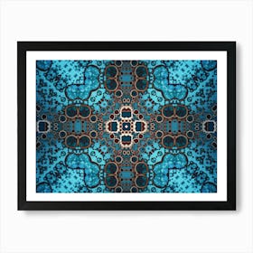 Abstract Flower 2 Art Print