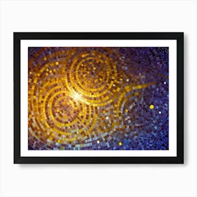 Mosaic Painting 2 Art Print