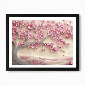 Cherry Blossom Tree 14 Art Print