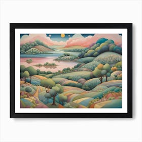 Landscape 11 Art Print