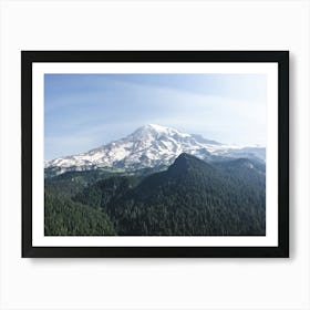 Mount Rainier National Park - Dreamy Nature Landscape II Art Print