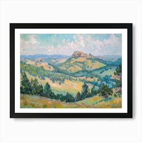 Western Landscapes Black Hills South Dakota 2 Art Print