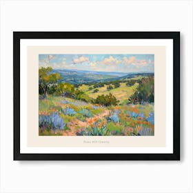 Western Landscapes Texas Hill Country 1 Poster Art Print