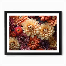 Dalmatian Flowers 2 Art Print