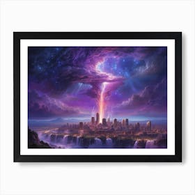 Storm Brewing Art Print