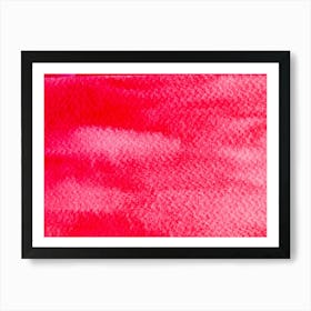 Abstract red paint background Art Print