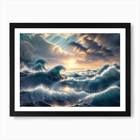 The Great Wave off Kanagawa Art Print