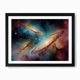 Galaxy Art Print