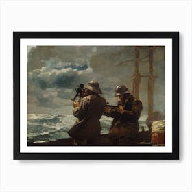 Eight Bells (1886), Winslow Homer Art Print