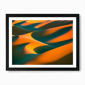 Sand Dunes 2 Art Print