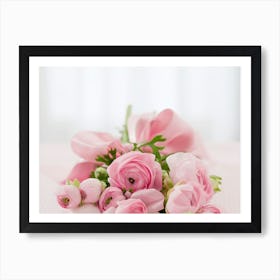 Pink Carnations Art Print