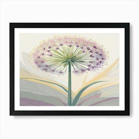 Allium 20 Art Print