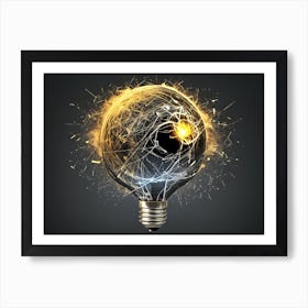 3d Background (31) Art Print