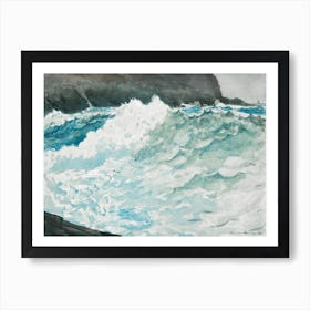 Surf, Prout’S Neck (1883), Winslow Homer Art Print