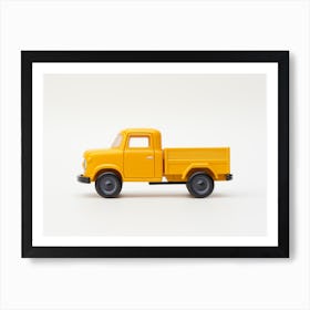 Toy Car Yellow Truck 1 Art Print