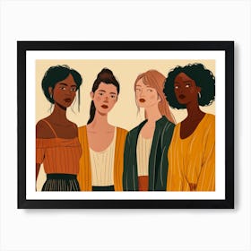 Women Of Color 18 Art Print