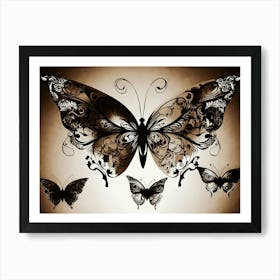 Butterfly Wings 3 Art Print