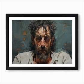 Man With A Beard 3 Art Print